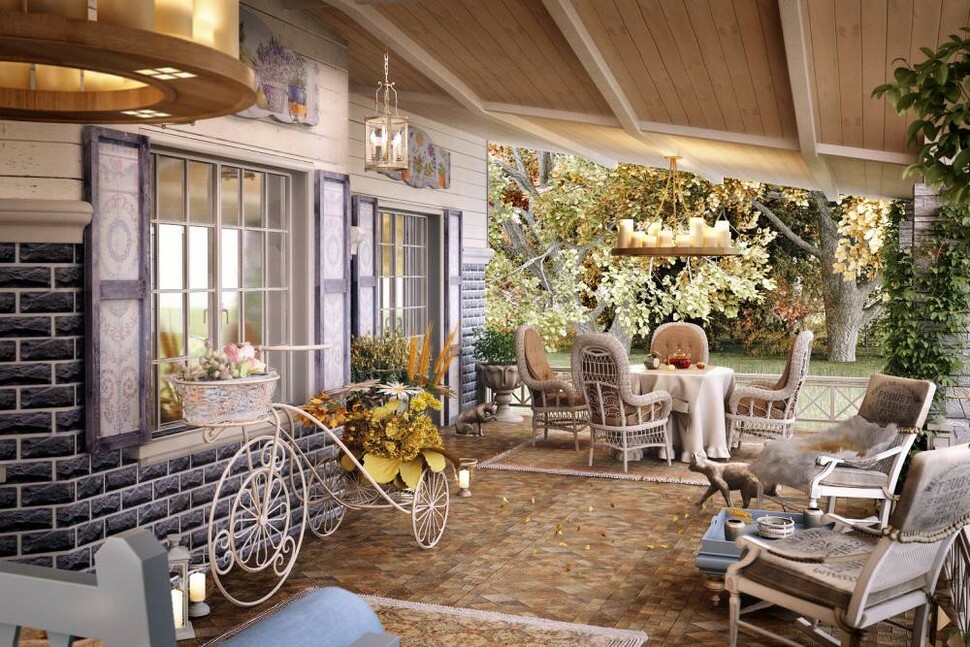 Ландшафтный дизайн участка 10 соток <br>